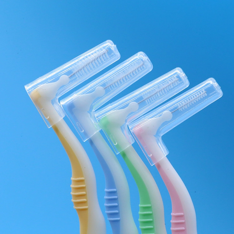 Dental Disposable Interdental Brushes Dental Teeth Gap Cleaner Interspace Brushes