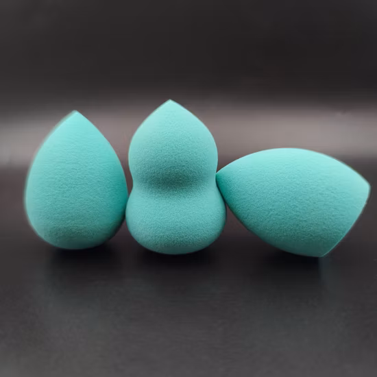 Soffio cosmetico di bellezza in spugna per trucco con etichetta privata ecologico senza lattice