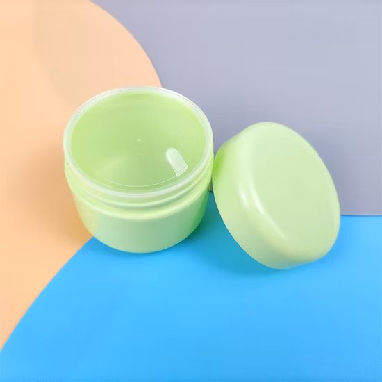 3G/5g/15g/20g/80g/100g logo personalizzato rotondo barattolo cosmetico ombretto mineralizzato trucco barattolo di spezie in plastica barattolo di plastica