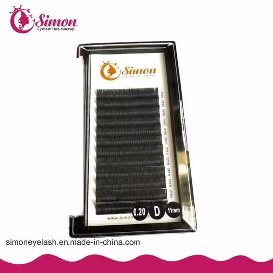 Ciglia pre-smazzate 0,07 C Cc D Curl Estensioni per sopracciglia con ciglia individuali